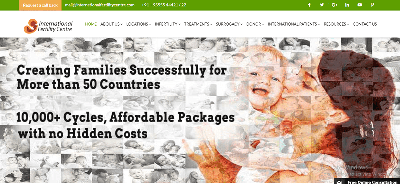 INTERNATIONAL FERTILITY CENTRE
BEST SURROGACY CENTRE IN DELHI