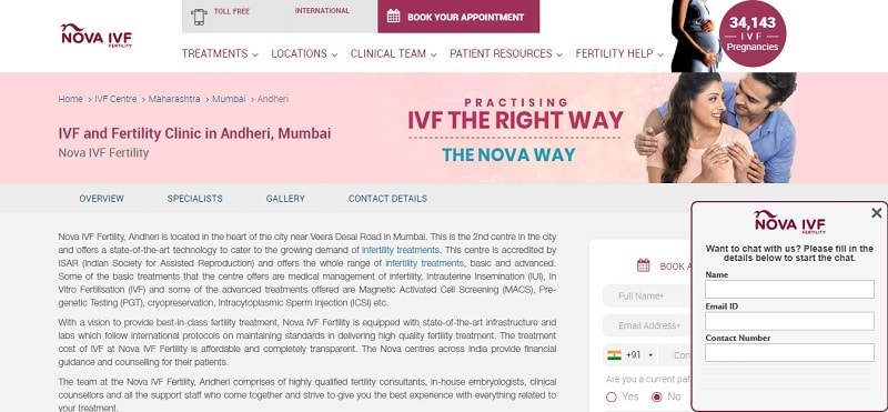 Nova IVF Fertility Clinic, Best IVF Centre In Pune