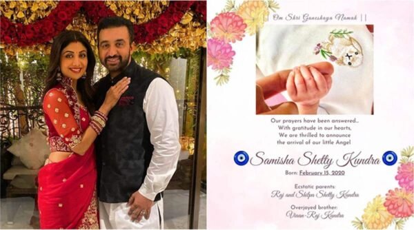 SHILPA SHETTY, HUSBAND WELCOME A BABY GIRL THROUGH THE SURROGACY
