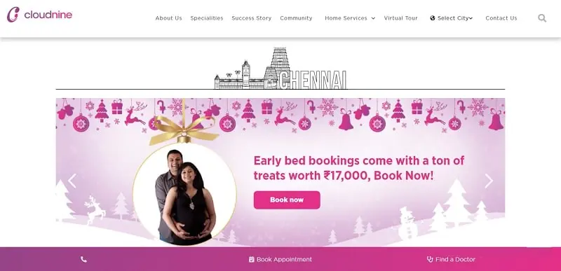 Top 10 Best Surrogacy Centre in Chennai 2026 2 Cloudnine hospital Chennai