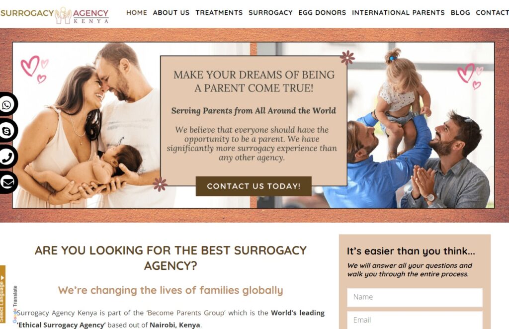 Surrogacy agency Kenya