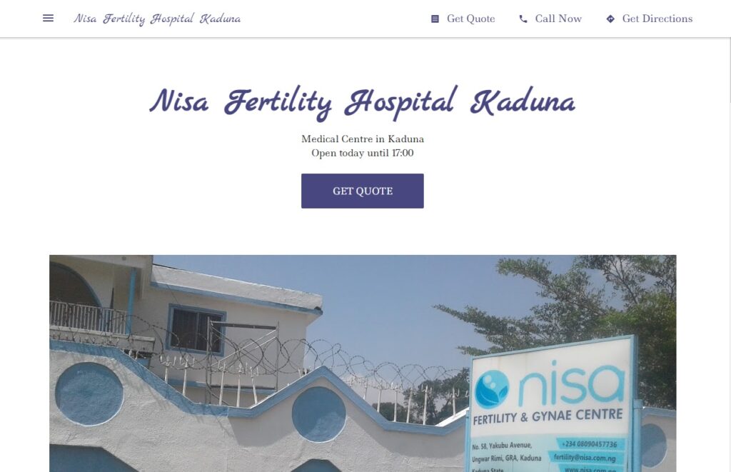 Nisa Fertility & Gynae Centre Kaduna