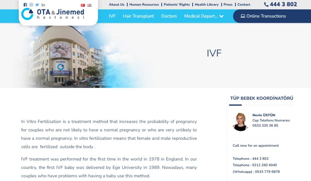 Jinemed Hospital IVF Center